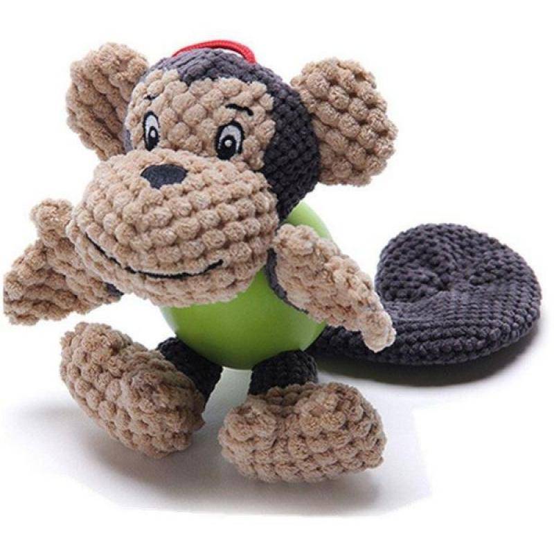 Monkey dog hot sale toy squeak